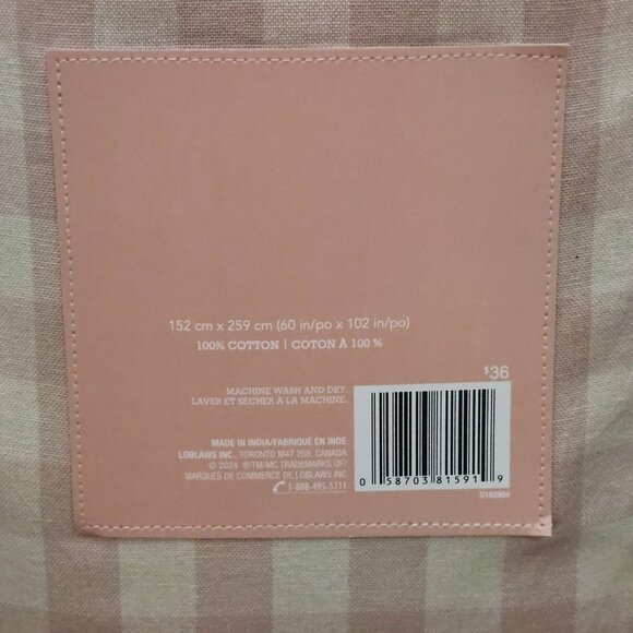 JF X Jillian Harris X Life at Home Rosewood Ruffled Tablecloth BNWT PINK - Picture 7 of 7